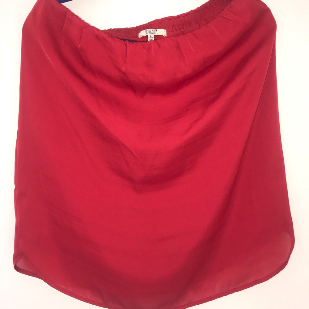 BB Dakota strapless top.
